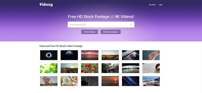 Bancos de vídeos gratuitos para aplicação em seu site